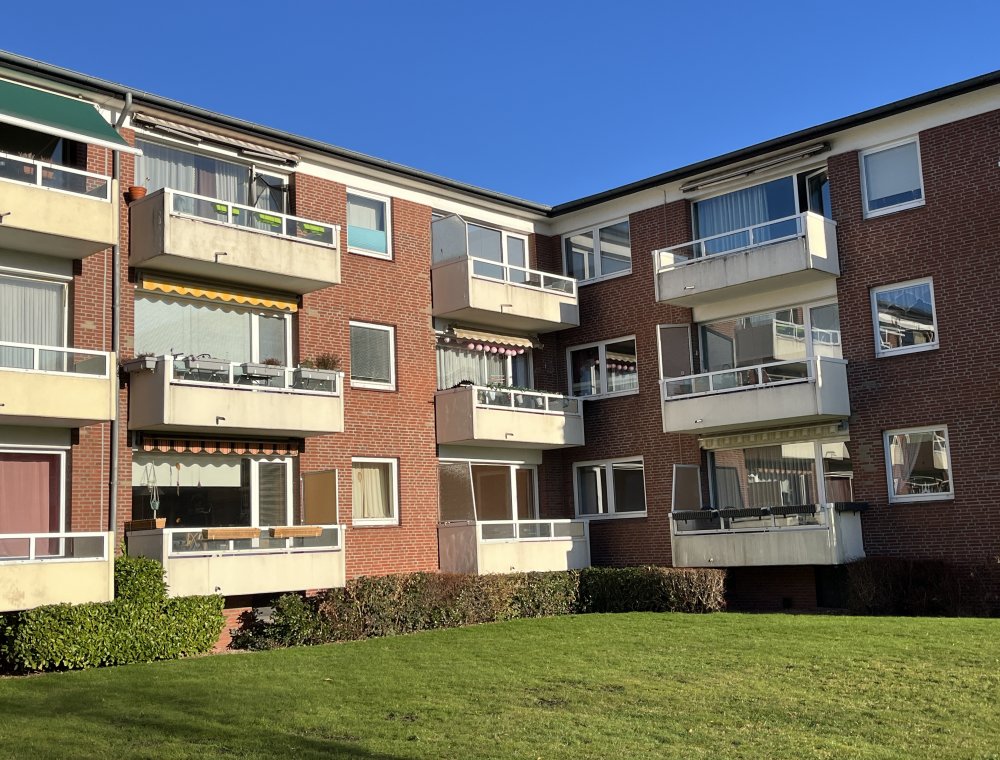 Geschützt und sonnig