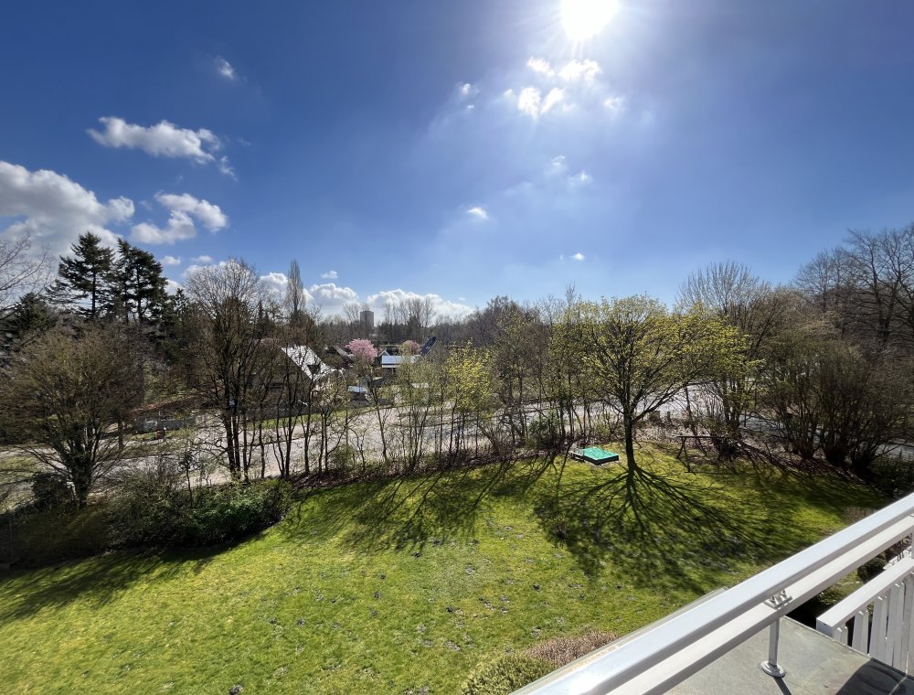 Fernblick vom Balkon