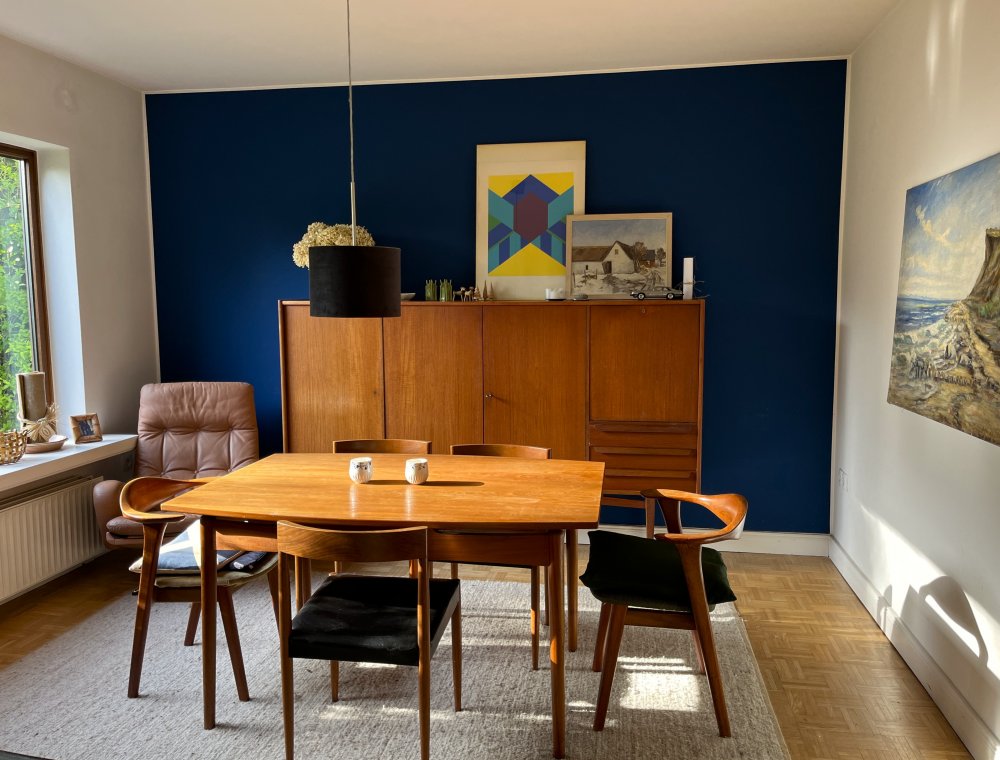 Mit dem Wohnzimmer verbunden