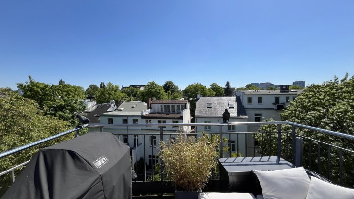Keine Käuferprovision - Beeindruckendes Penthouse in Alsternähe mit herrlicher Südterrasse