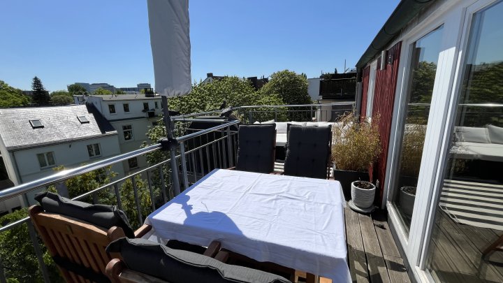 Keine Käuferprovision - Beeindruckendes Penthouse in Alsternähe mit herrlicher Südterrasse